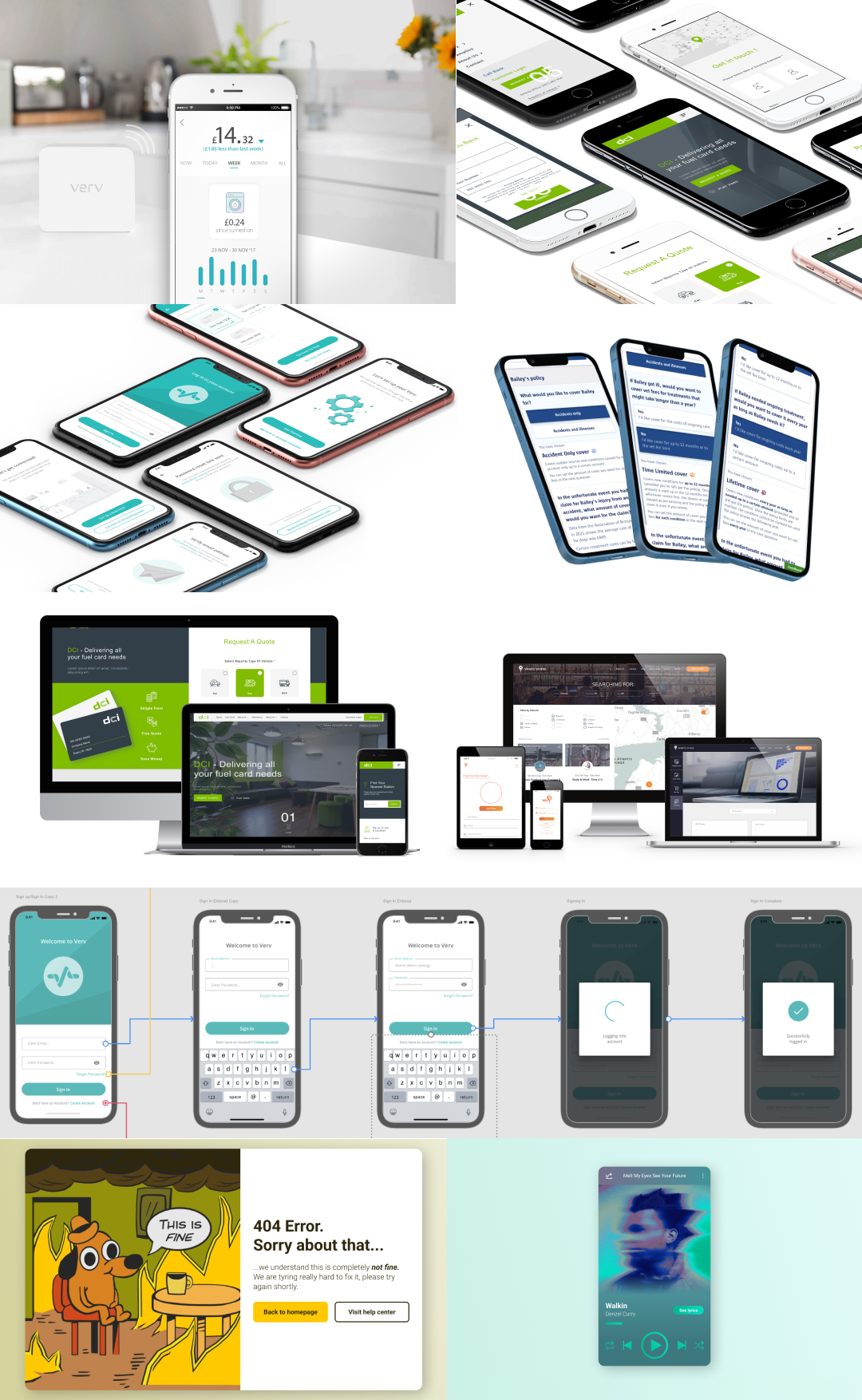 Image with examples from previous projects.